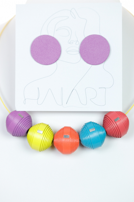 Set Cercei + Colier Leatherbonbon BURANO (213) [2]