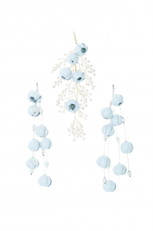 Set Cercei + Accesoriu pentru par mireasa [1]