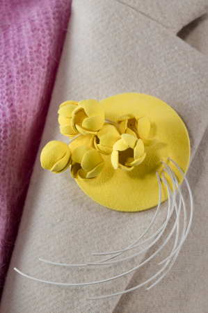 Toate produsele - Brosa Blossom - Galben