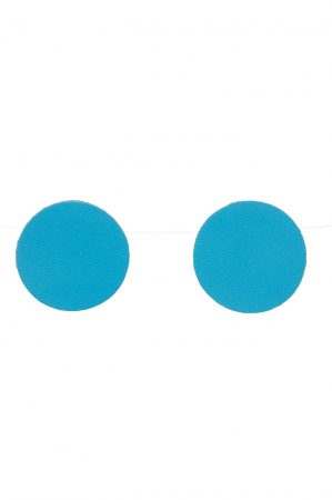Cercei Cerc (2.5 cm) - Bleu [1]