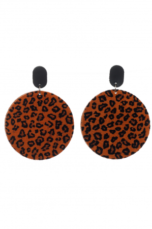 Cercei Cerc (5 cm) - Leopard [1]