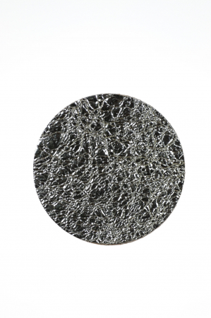 Cercei cerc (5 cm) - Platina [1]