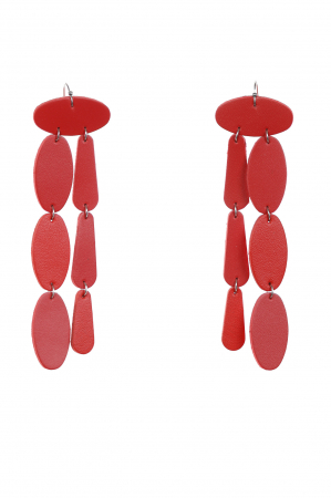 Cercei Confetti - Rosu [1]