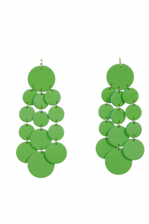 Cercei Confetti - Verde [1]