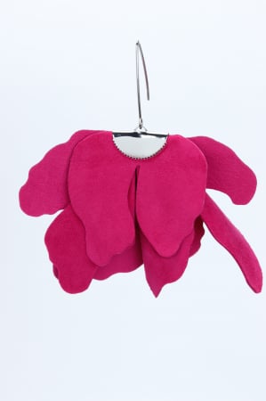 Cercei floare mare - Fuchsia [2]
