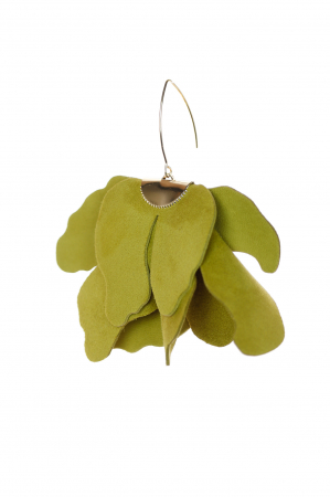 Cercei floare mare - Avocado [3]