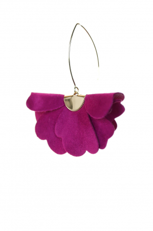 Cercei floare mica - Magenta [6]