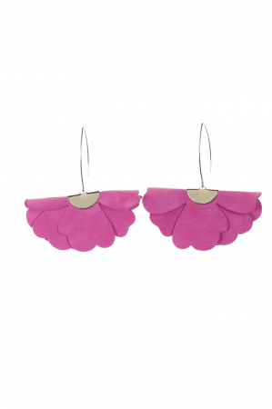 Floare mica - Cercei floare mica - Barbie pink