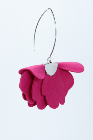 Cercei floare mica - Fuchsia [4]
