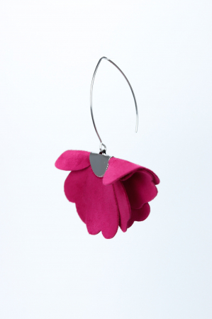 Cercei floare mica - Fuchsia [3]