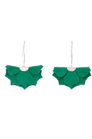 Cercei Urban Petals - Verde Smarald [1]