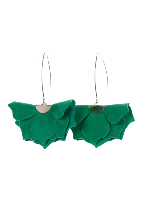 Cercei Urban Petals - Verde Smarald [2]