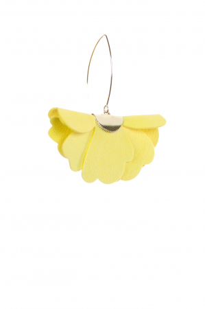 Cercei Floare mica - Galben luminos [4]