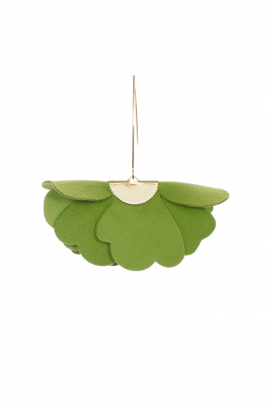 Cercei floare mica - Verde lime [2]