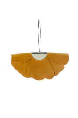 Cercei floare mica - Galben Saffron [2]