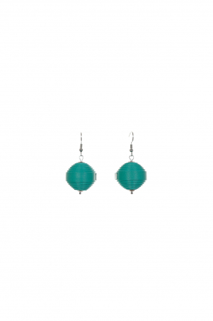 Toate produsele - Cercei Leatherbonbon - Verde marin