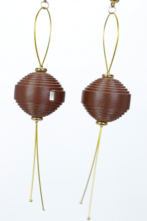 Cercei Leatherbonbon Plutitor - Maro [1]