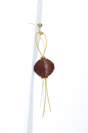 Cercei Leatherbonbon Plutitor - Maro [5]