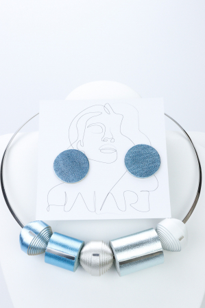 Set Colier si Cercei "Frozen" [6]