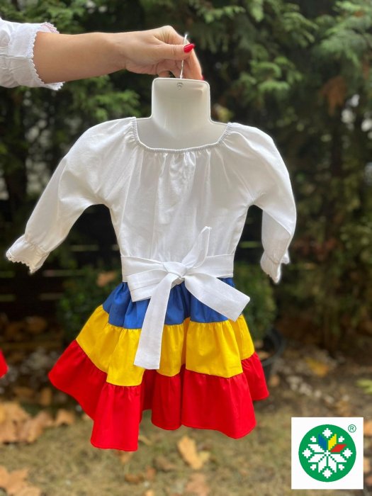 Rochie fata tricolor [2]