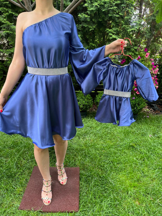 Rochie fetita Aurora albastra [2]