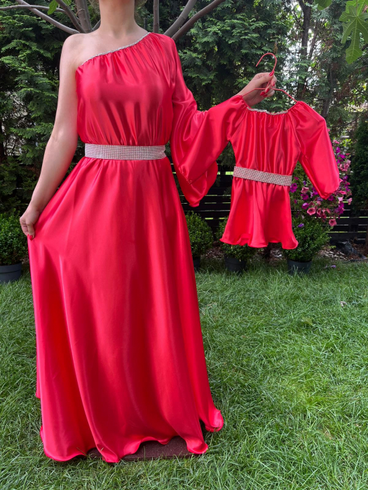 Rochie fetita Aurora rosie [3]