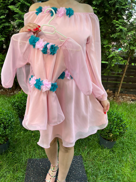Rochie fetita Cosanzeana roz [2]