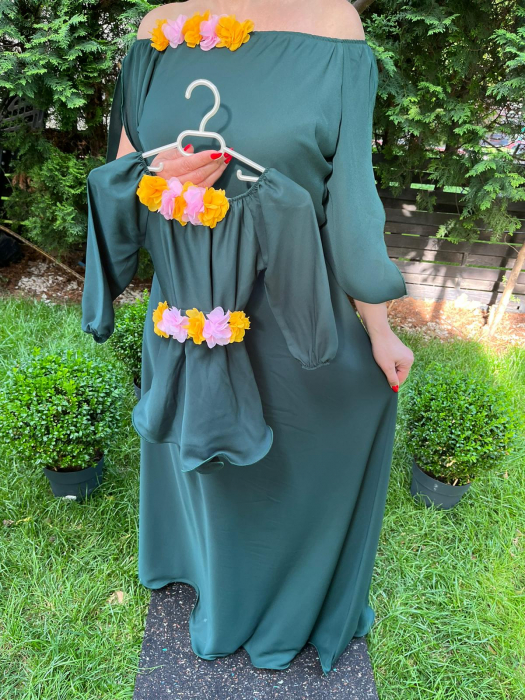 Rochie fetita Cosanzeana verde [3]