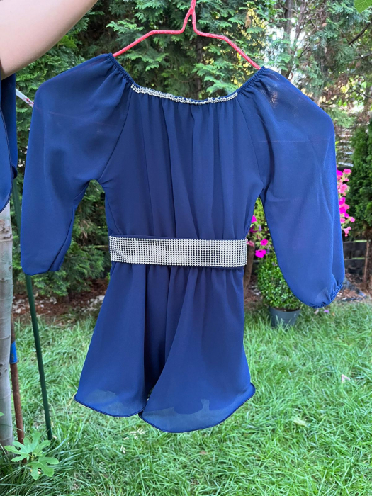Rochie fetita Ecaterina bleumarin [1]