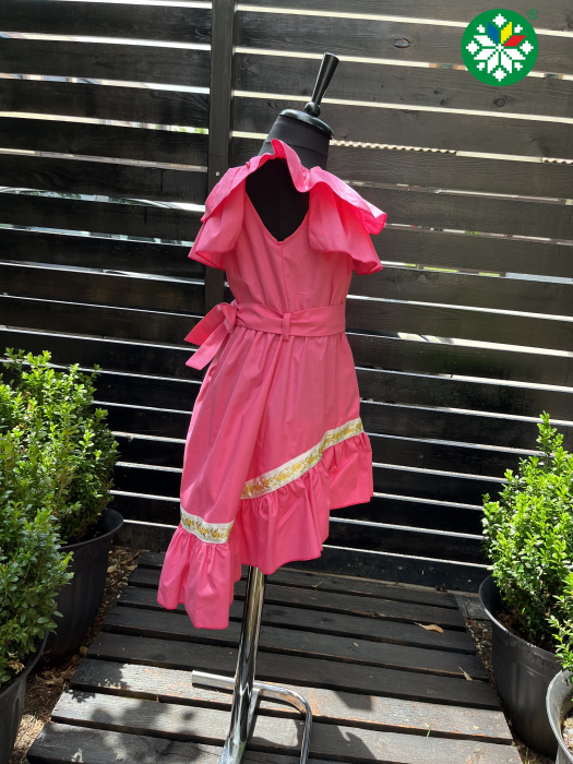 Rochie fetita Emily roz [3]