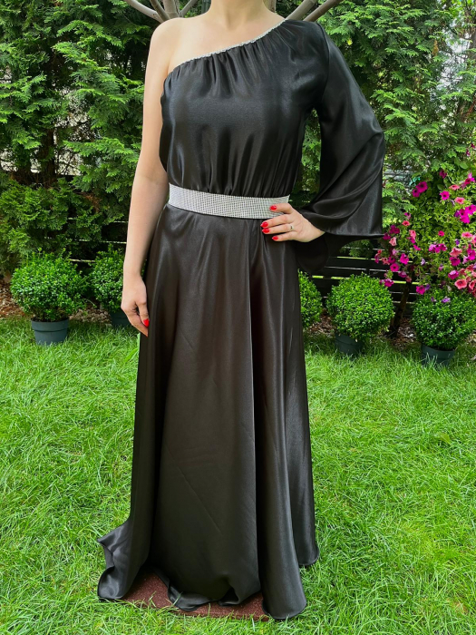 Rochie lunga Aurora neagra [2]