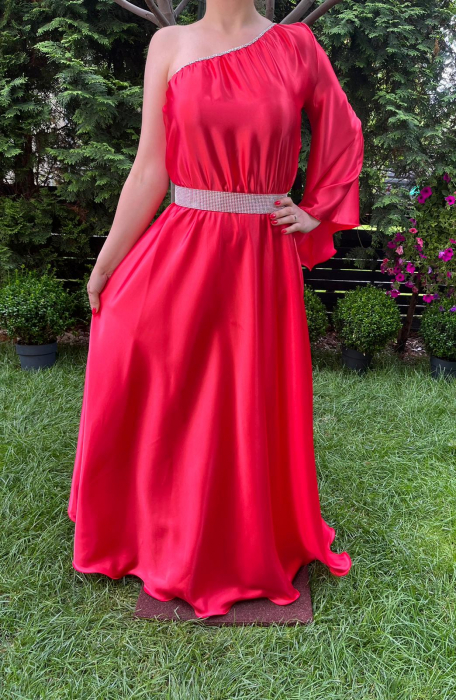 Rochie lunga Aurora rosie [1]