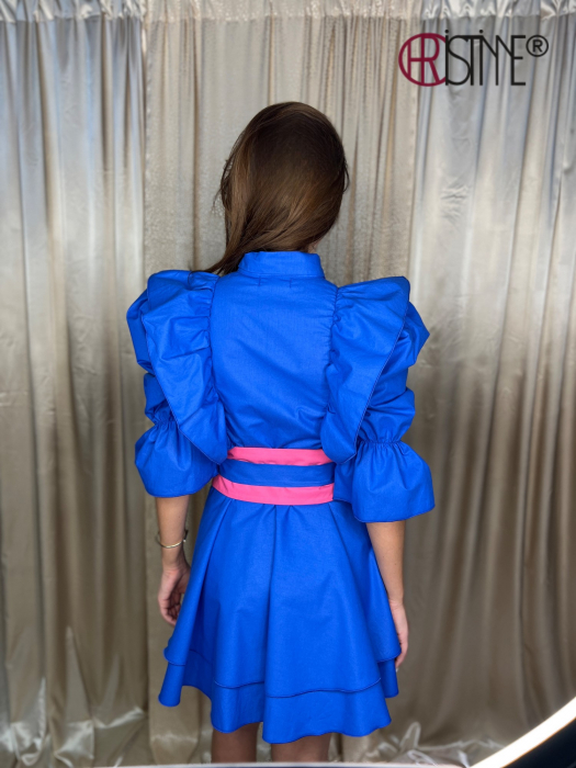 Rochie Matrioska albastra [5]