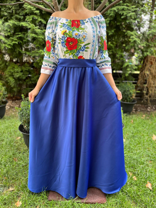 Rochie traditionala lunga Rebeca [1]