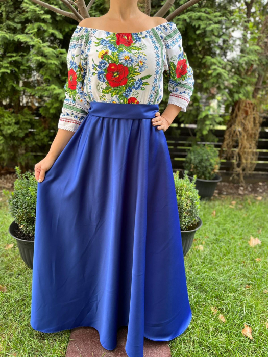 Rochie traditionala lunga Rebeca [2]