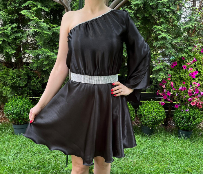 Rochie scurta Aurora neagra [1]