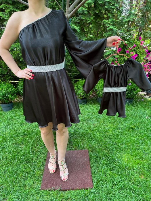 Rochie scurta Aurora neagra [3]
