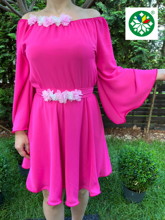 Rochie scurta Cosanzeana fucsia [2]