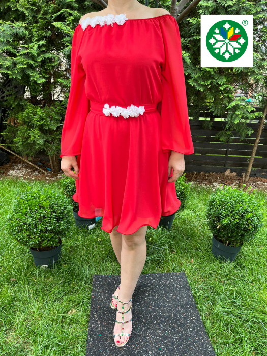 Rochie scurta Cosanzeana rosie [3]