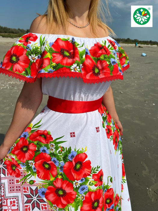 Rochie traditionala lunga Anna [2]