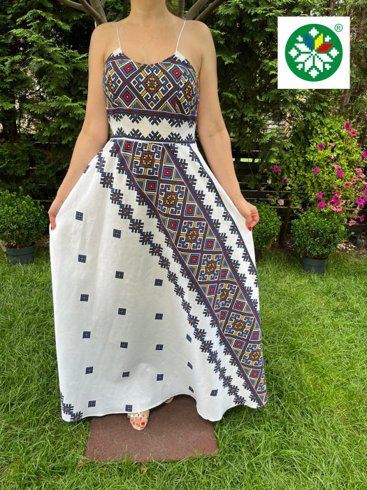Rochie traditionala lunga Erica [1]