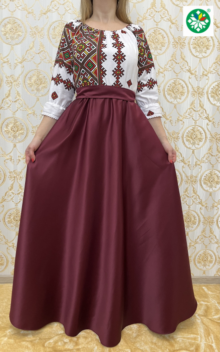 Rochie traditionala lunga Fabia [2]