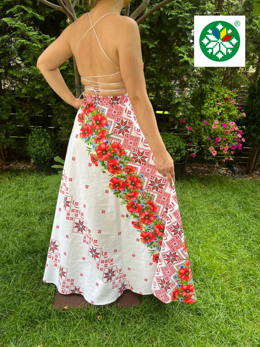 Rochie traditionala lunga Lavinia [2]