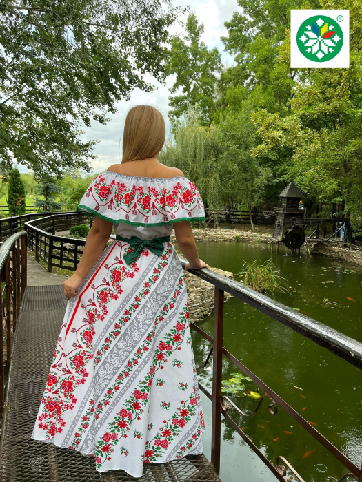 Rochie traditionala lunga Minerva [3]
