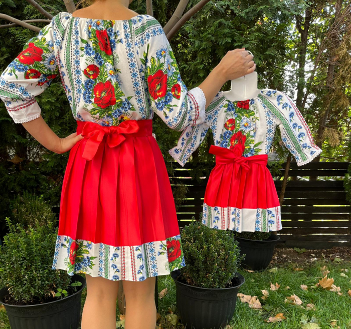 Set rochie pliuri Raluca [2]
