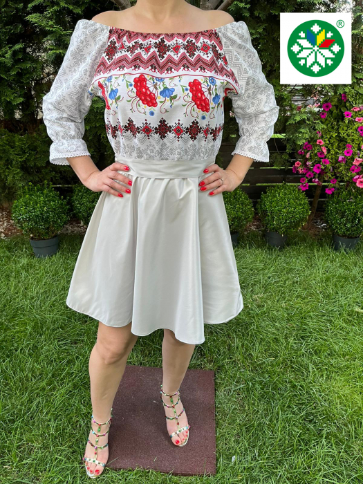 Rochie traditionala scurta Anisoara [3]