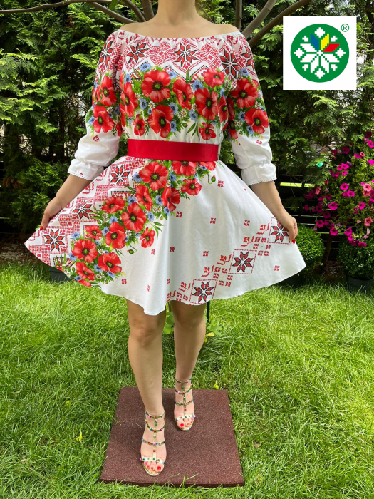 Rochie traditionala scurta Maria [2]