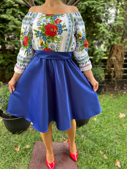 Rochie traditionala scurta Rebeca [1]