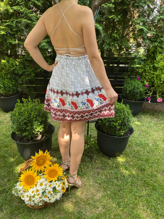 Rochie traditionala scurta Rodica [3]