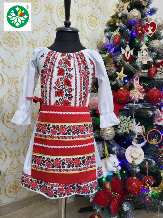 Costume traditionale copii - Costum traditional pentru fete model 1